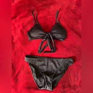 Black Hollister Bikini Set (Small)